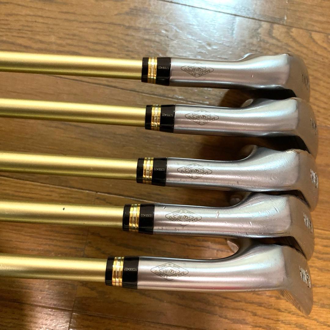 ホンマ BERES ベレス IS-06 星2 ︎︎ アイアン 5本セット チ94左利き用