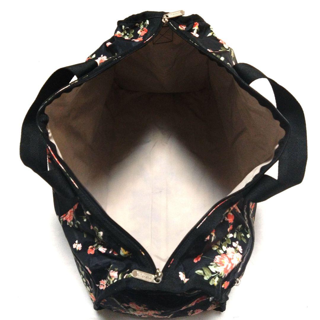 美品】レスポートサック ラージウィークエンダー ガーデンローズ