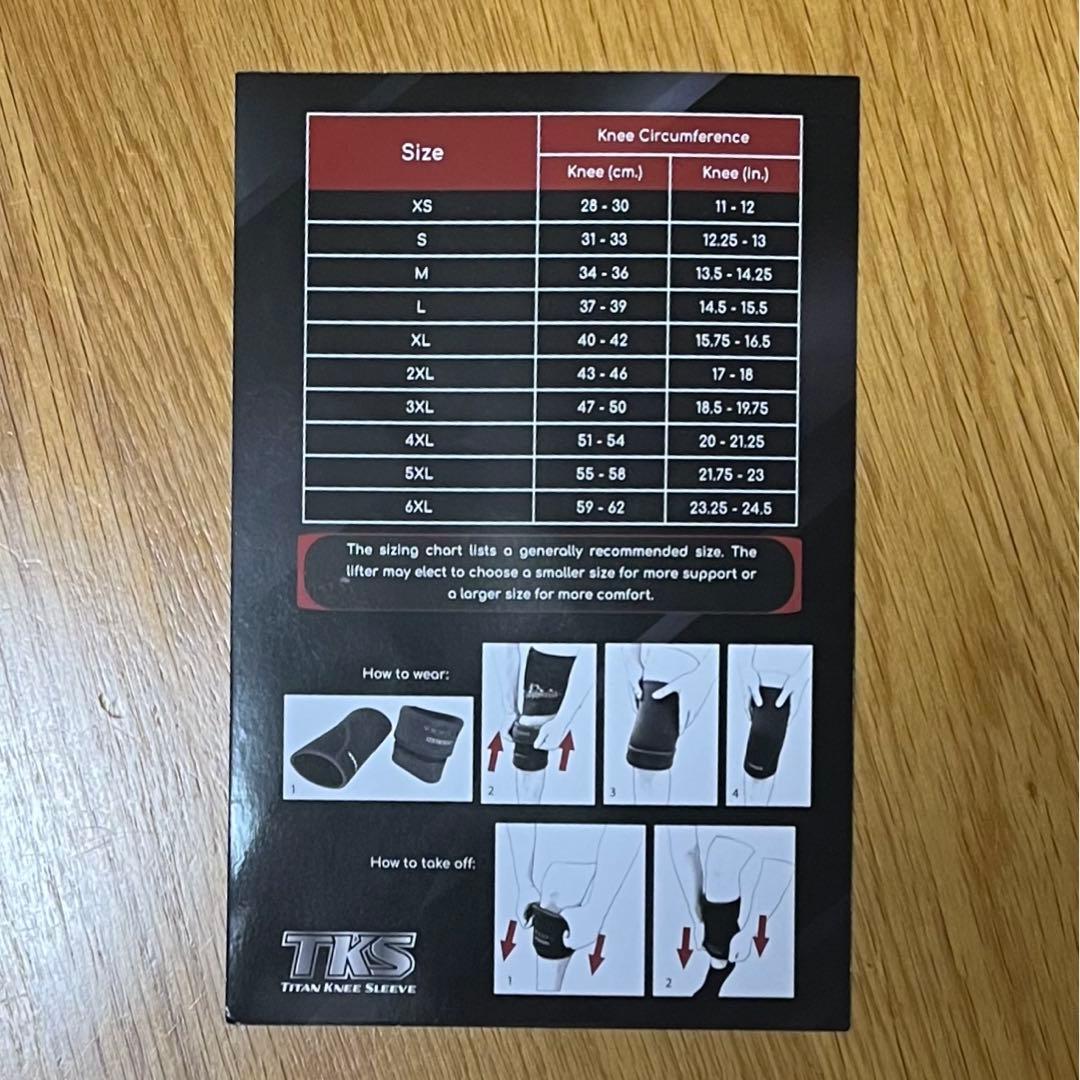 TITAN タイタン TKS ニースリーブ S - メルカリ