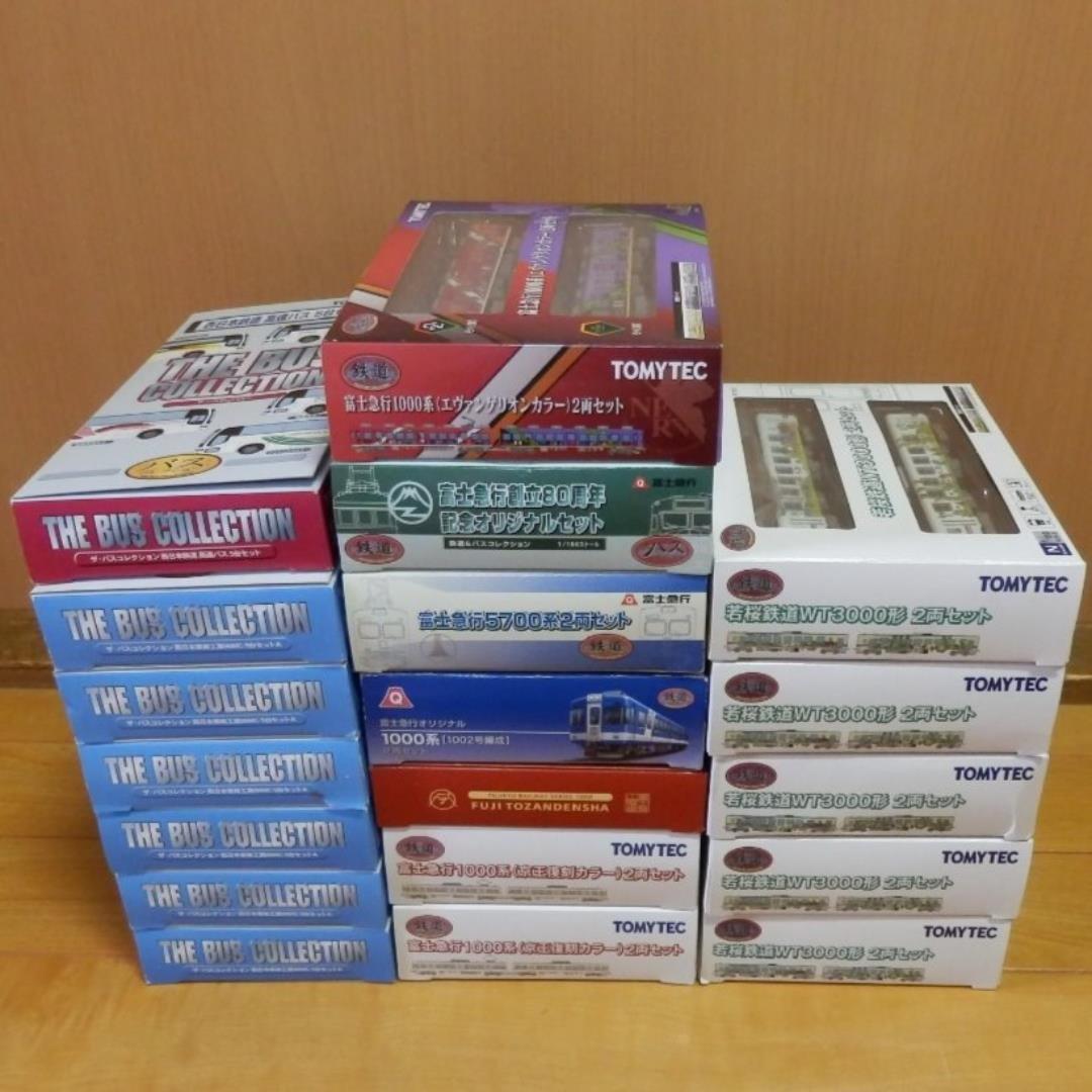 ⭕️大量★限定品３５両❤️バスコレ・鉄コレ★新品TOMYTEC・富士急バス
