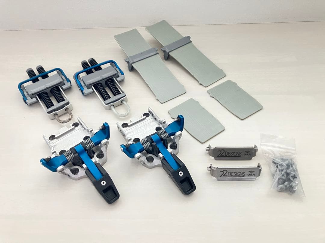 22デザインズ　リンクス　サイズL 中古 テレマークビンディング 22designs 22デザインズ 25-26 LYNX2.0