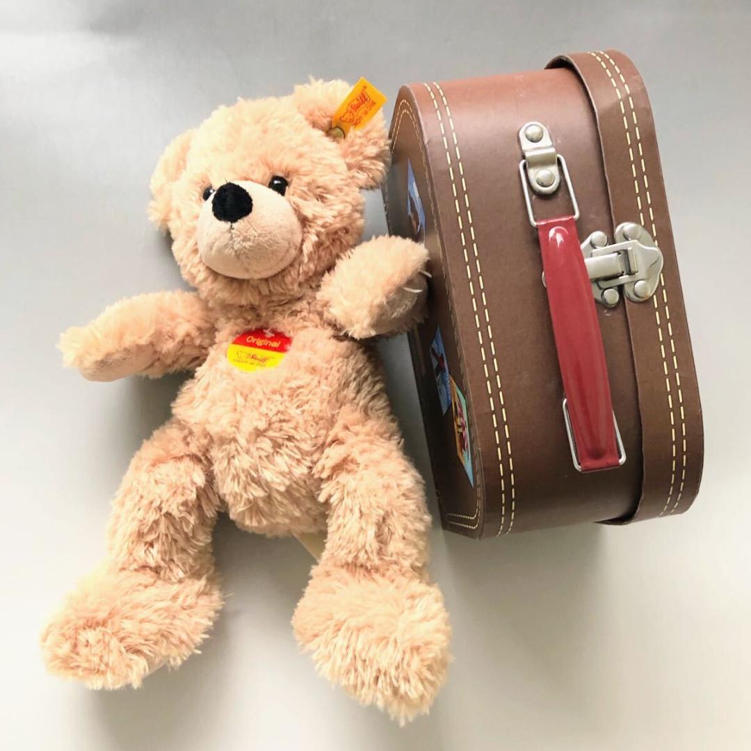 #3783【超可愛い】シュタイフ Steiff Bear テディーベアー 鞄付