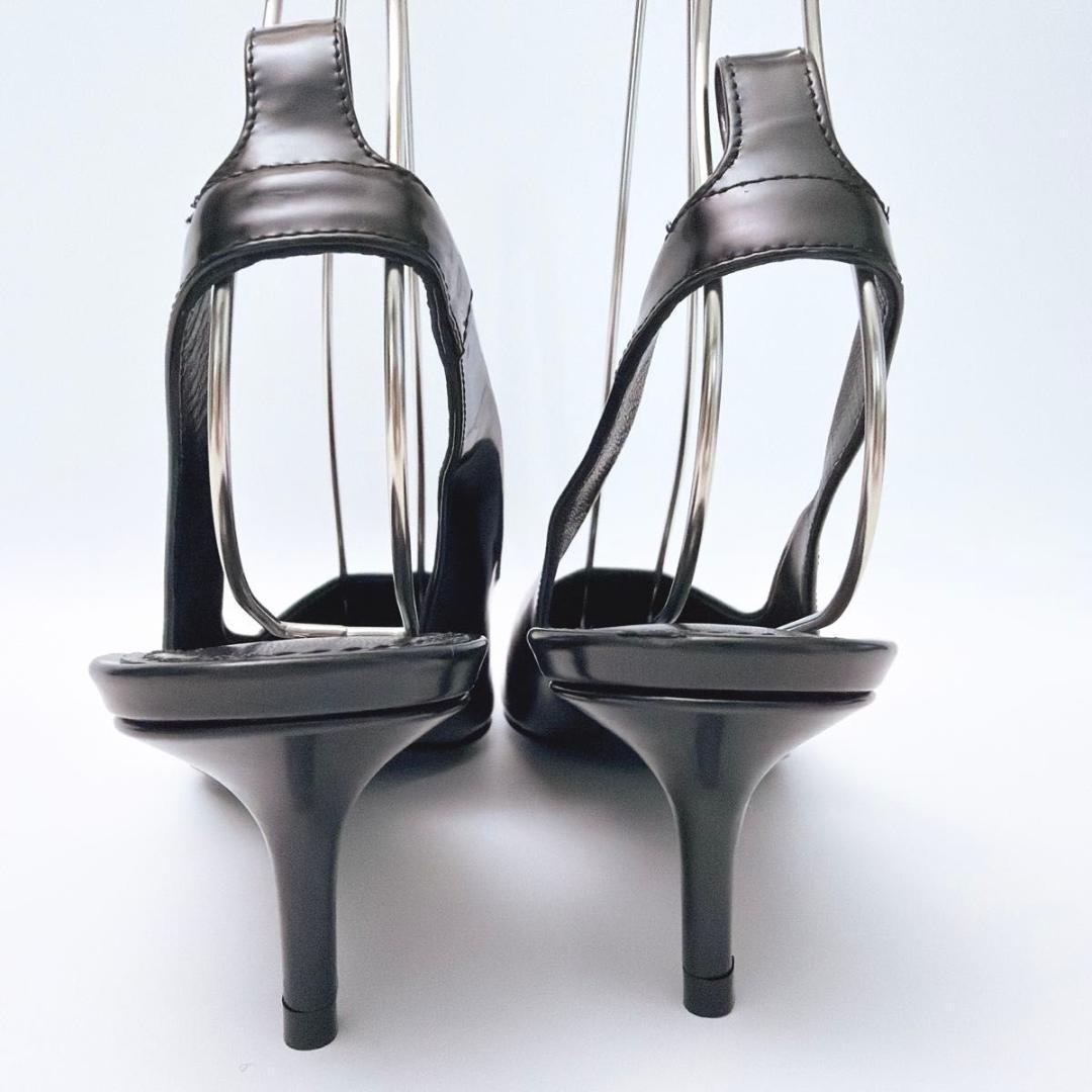 ルイヴィトン パンプス 22〜22.5cm ブラック パテントレザー ハイヒール