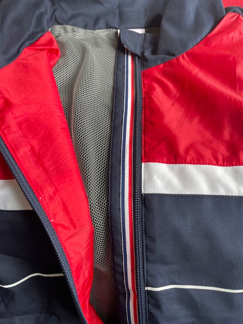 新品】Wilson WRAJ354NY テニスジャケット Mサイズ 赤/黒