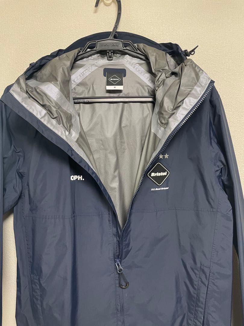 【みくい】F.C.Real Bristol フード付きレインコートMサイズ