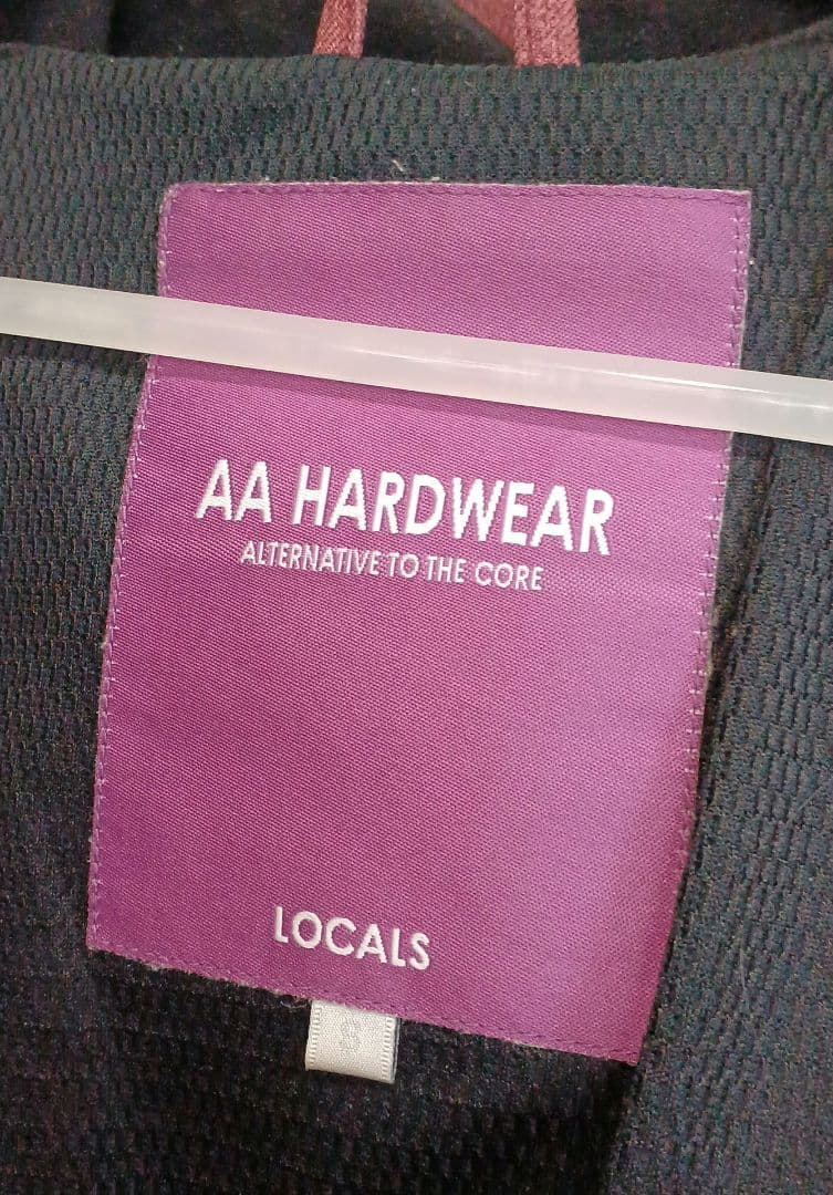 ダブルエーハードウェア赤みブラウン&ブラック2色使い⭐Sサイズ(大きめ