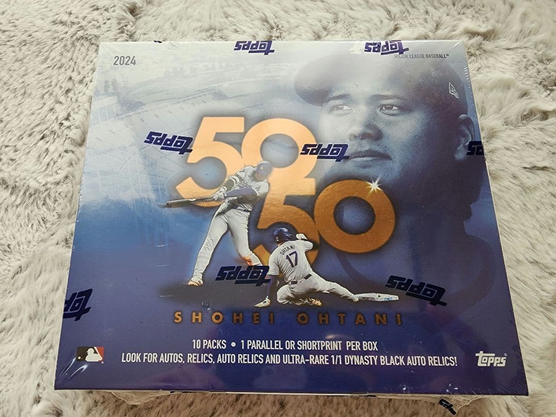 Topps 2024 Shohei Ohtani ボックス 10パック入り 2024 Topps 50/50: Shohei Ohtani – 10-Pack Box