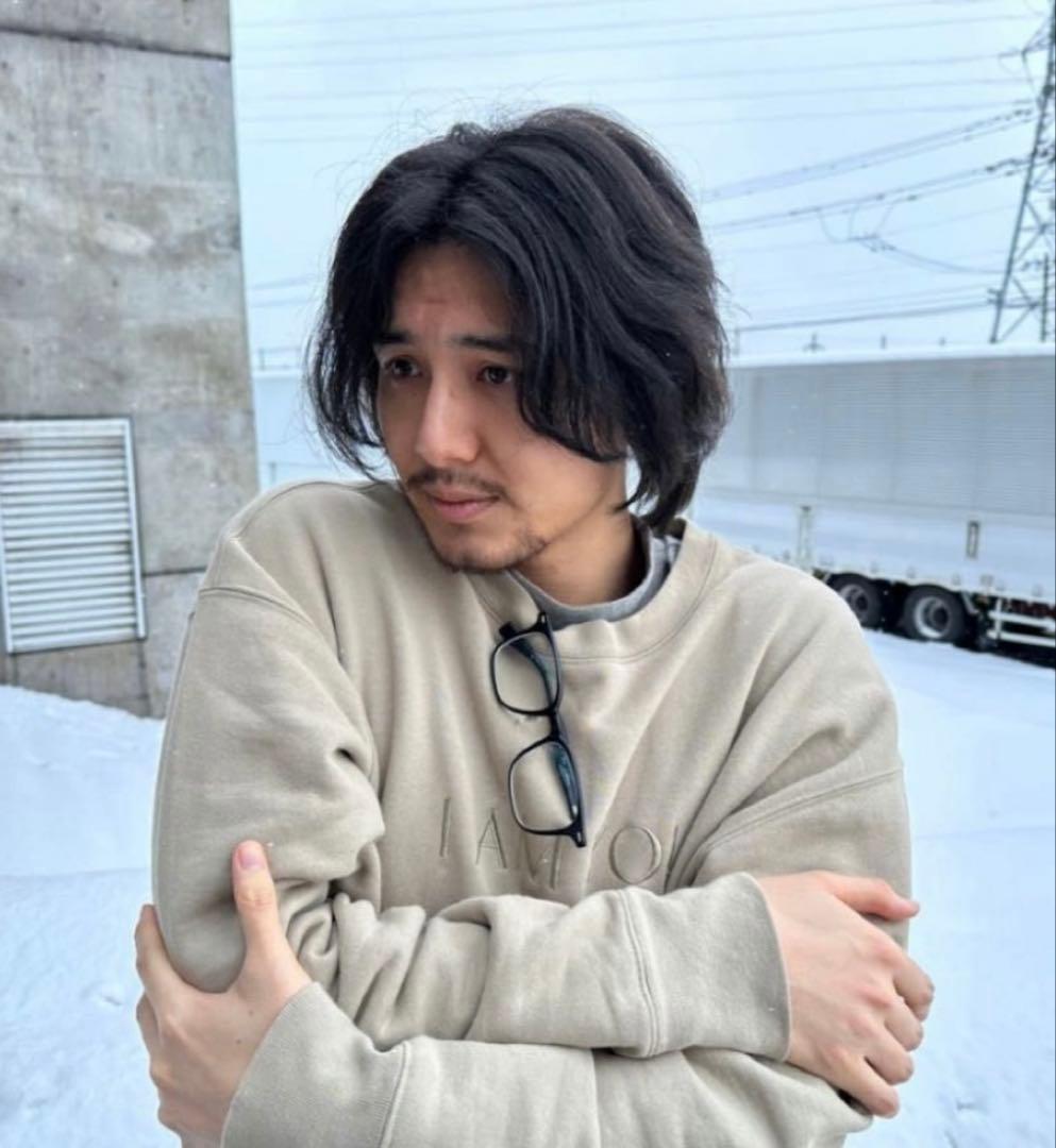 藤井風 I AM YOUトレーナー\"サイズS\"ベージュ軽量あったか