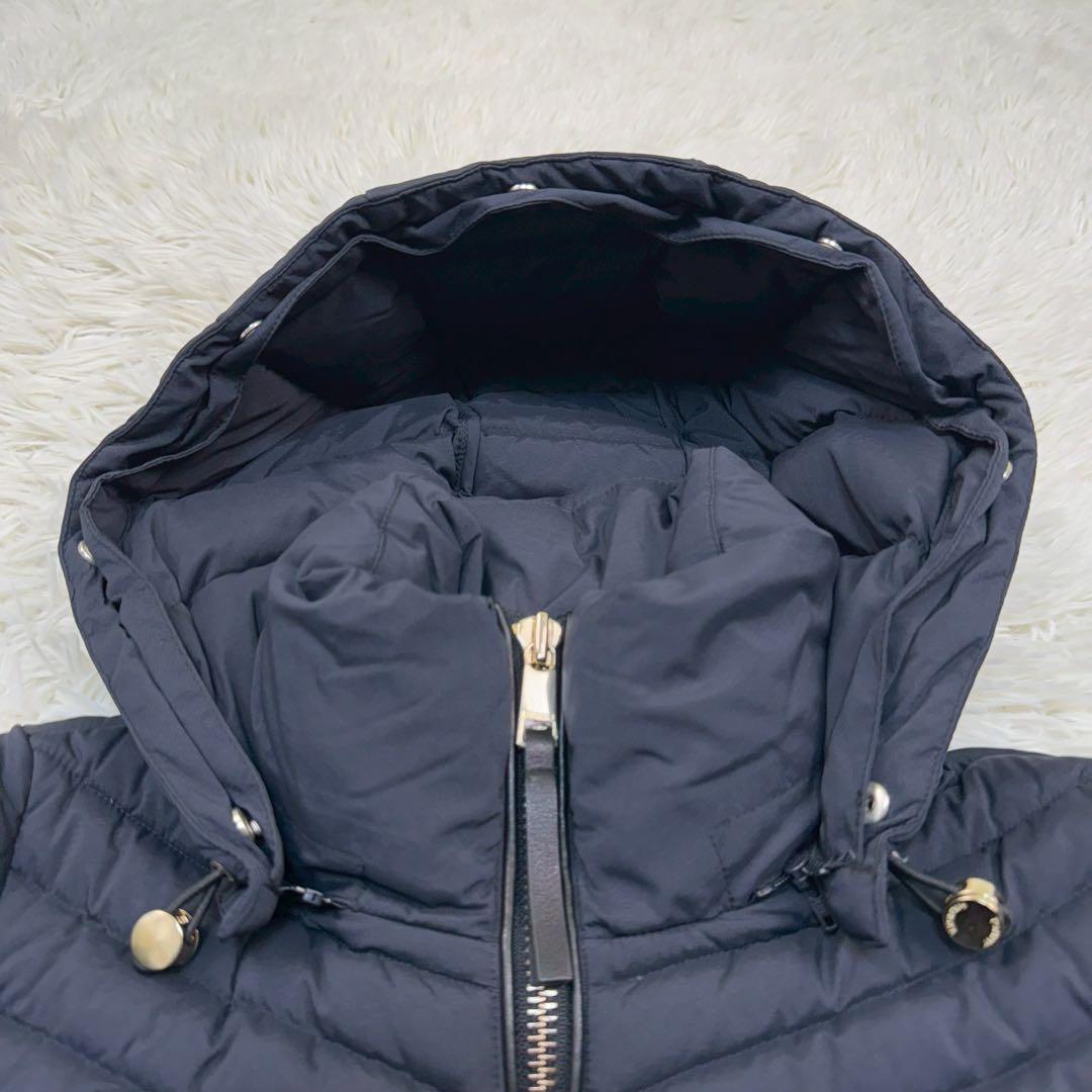 極美品✨ トミーヒルフィガー ロングダウンコート ゴールド金具 XS