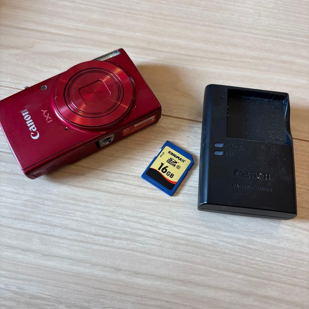 Canon IXY 190コンパクトデジタルカメラ 赤 Amazon | Canon デジタルカメラ IXY 190 レッド 光学10倍ズーム