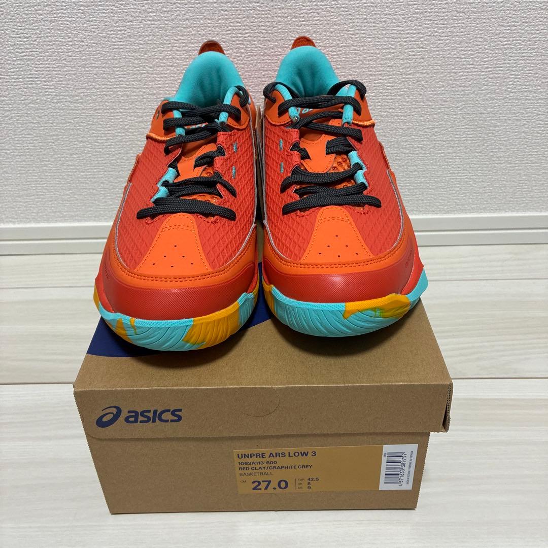 【新品・未使用】ASICS UNPRE ARS LOW 3 27.0cm