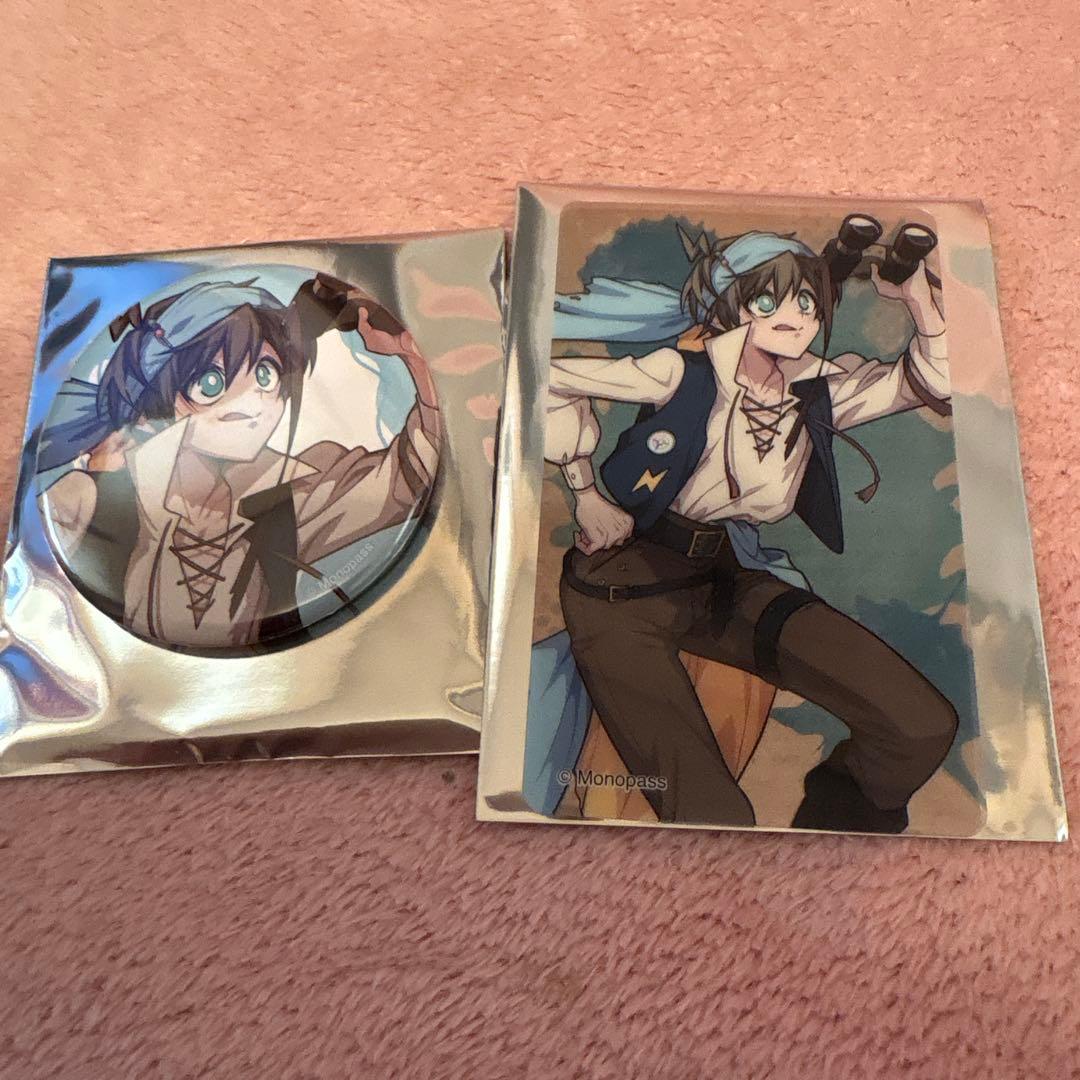 モノパス アニメイトカフェ Akira 缶バッジ クリアカード - メルカリ