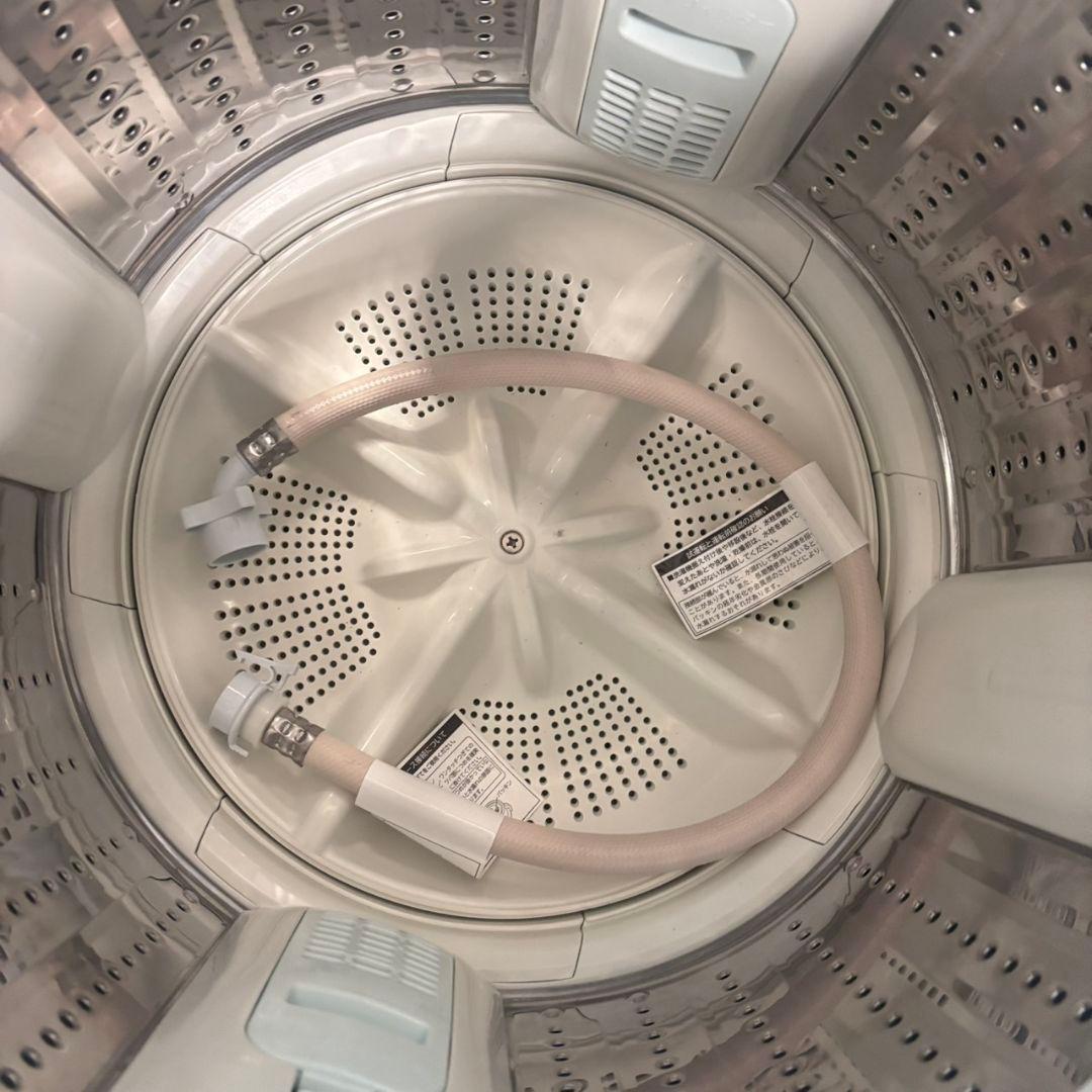 621 日立 極美品 洗濯機 7kg 一人暮らし 冷蔵庫も有 小型 半年保証付