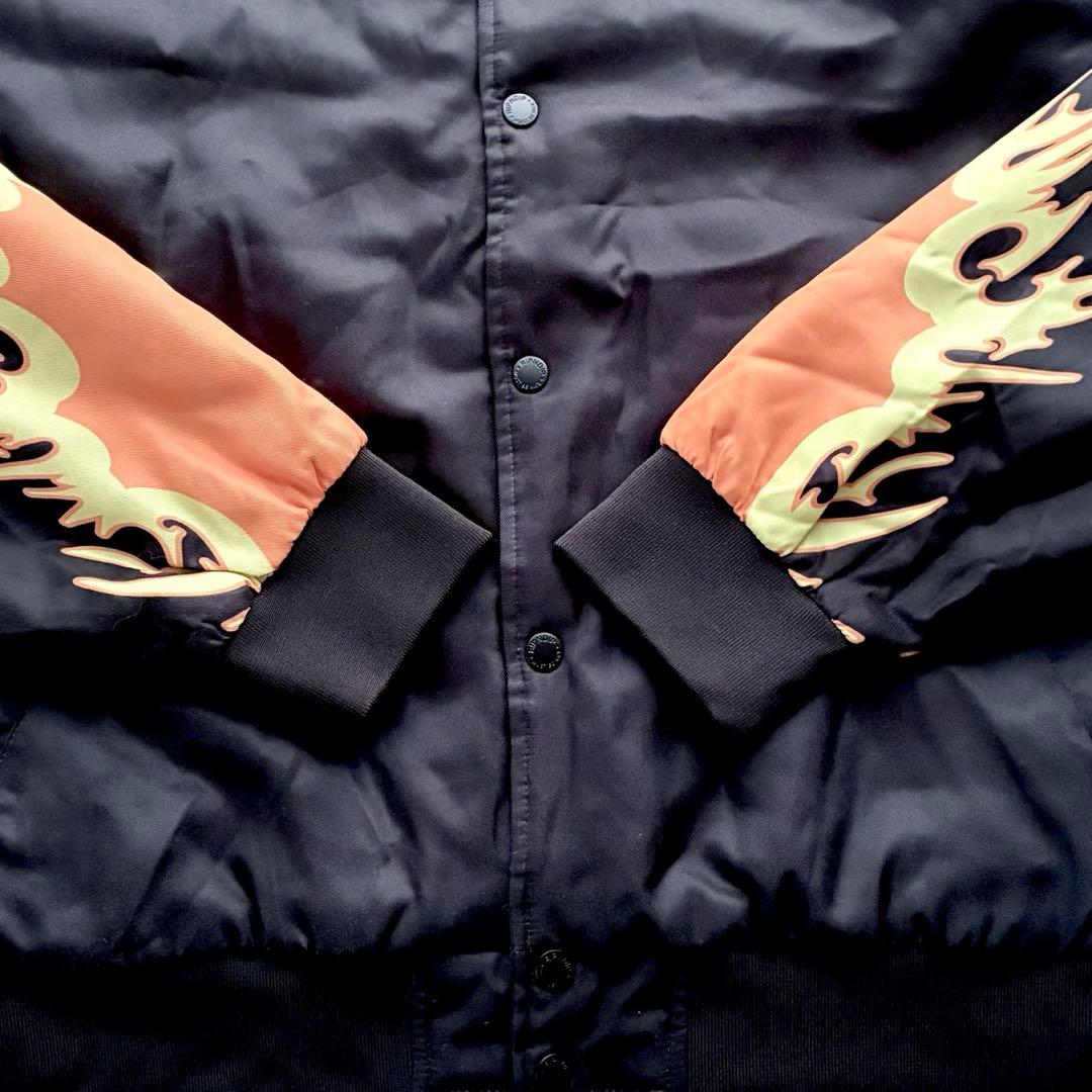 極美品】RIPNDIP スカジャン ストリートファイター バックプリント XL