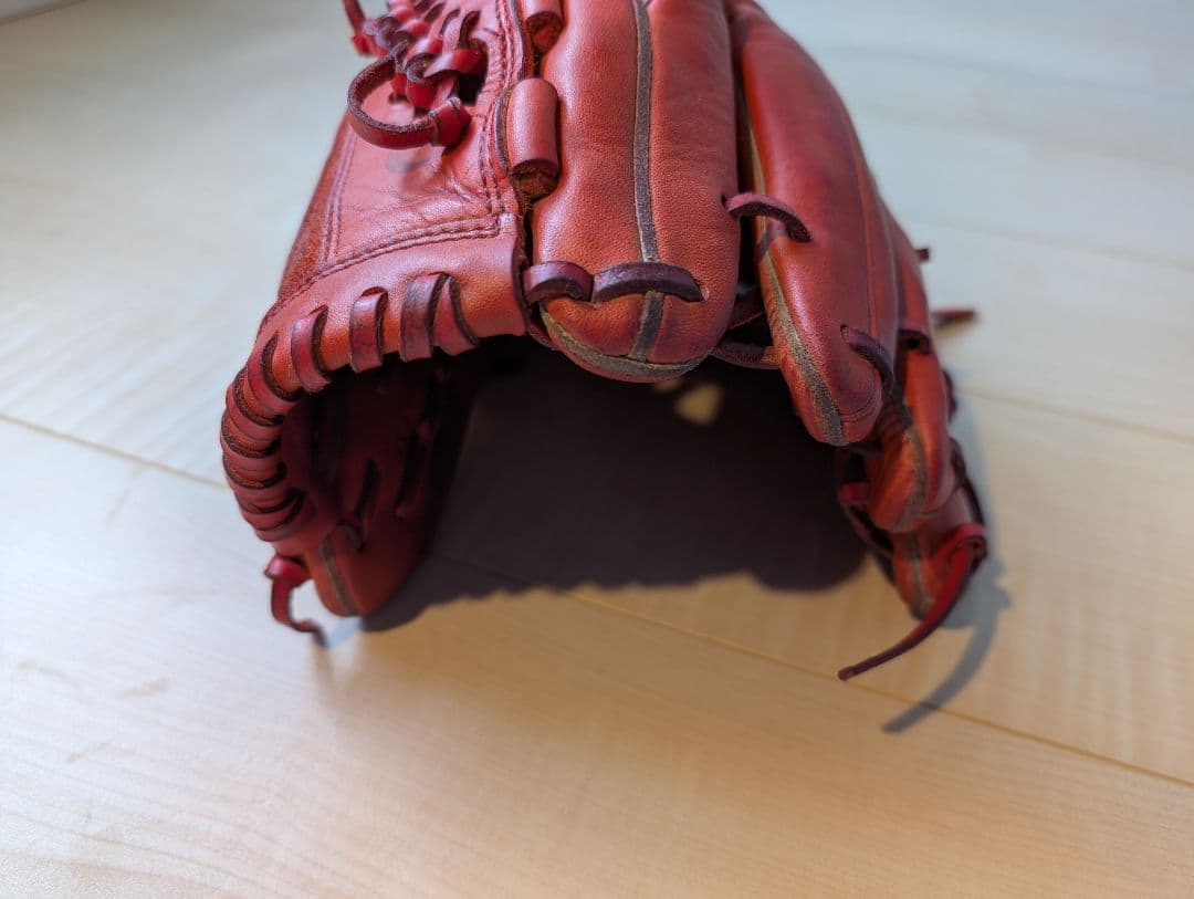 ゆ*き様 Nike EDGE 軟式グローブ レッド 右投げ投手用 - メルカリ