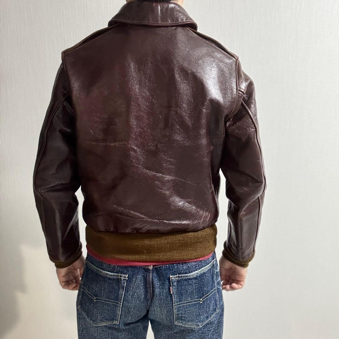 雰囲気抜群】バズリクソンズ A-2 ⚪️BR80253⚪️ラフウェア⚪️サイズ