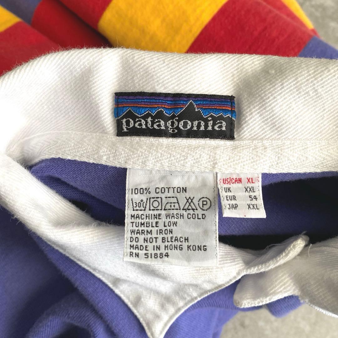 スペシャル 80s パタゴニア ラガーシャツ ラグビーシャツ XL - メルカリ