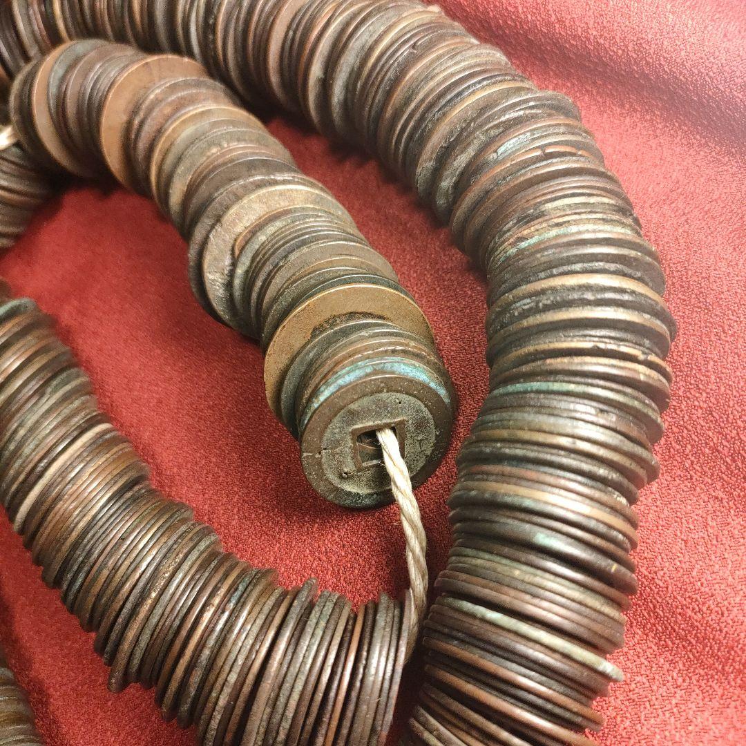 M69 古銭 寛永通寳 約1900g 寛永通宝 四文銭 21波ほか 束