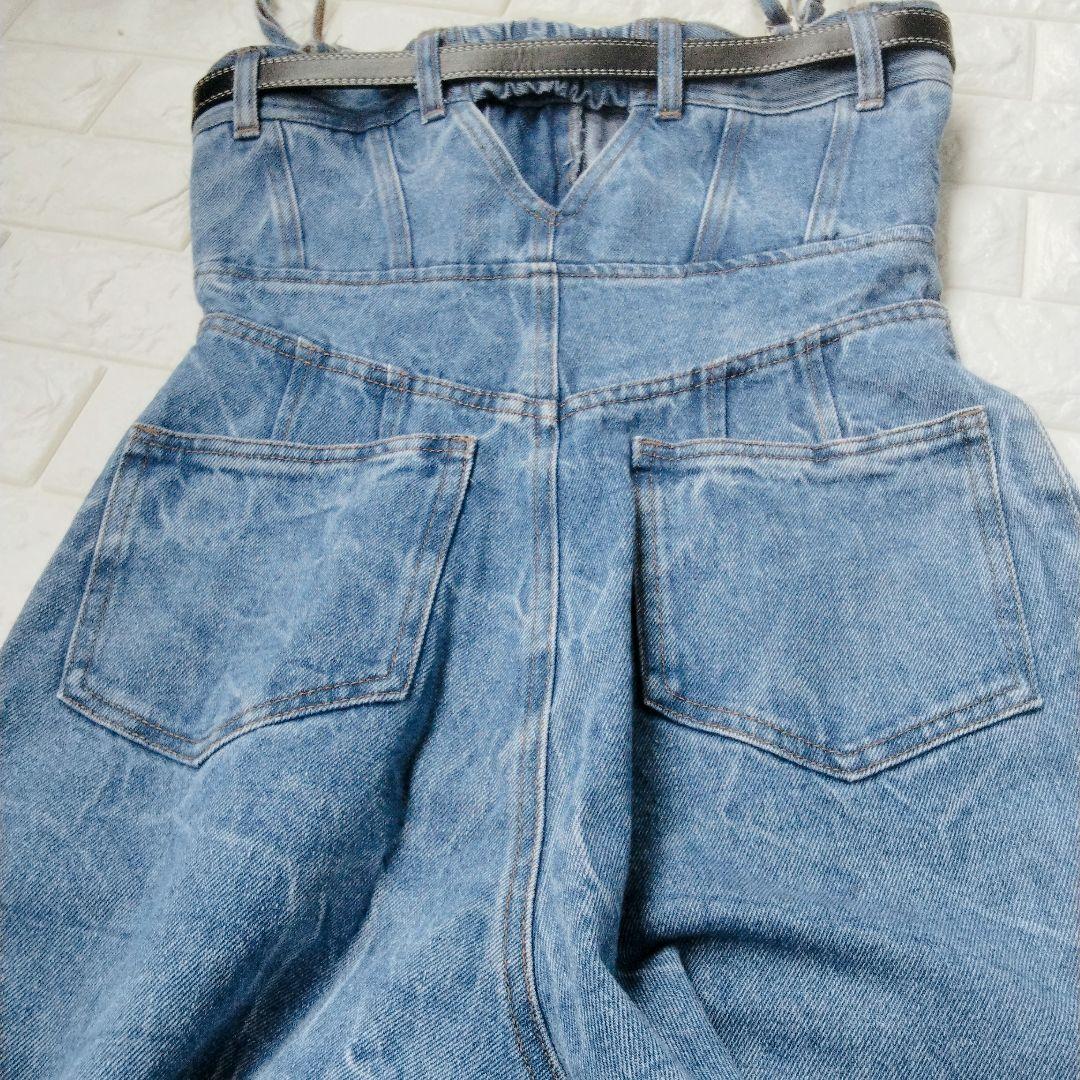 KONAR♪　メゾンスペシャル デニム オールインワン 2点