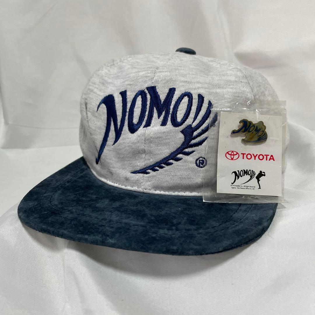 野茂英雄 トヨタオリジナルキャップとピンバッジ 非売品 - メルカリ