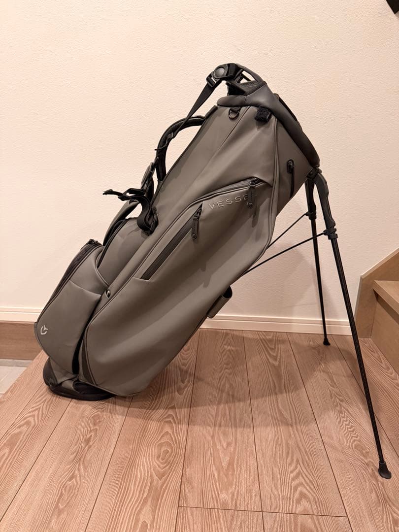 週末特価　VESSEL グレー スタンドバッグ　Player3.0 Vessel Bags Player 3.0 6-Way Stand Bag - 21 – Golfio