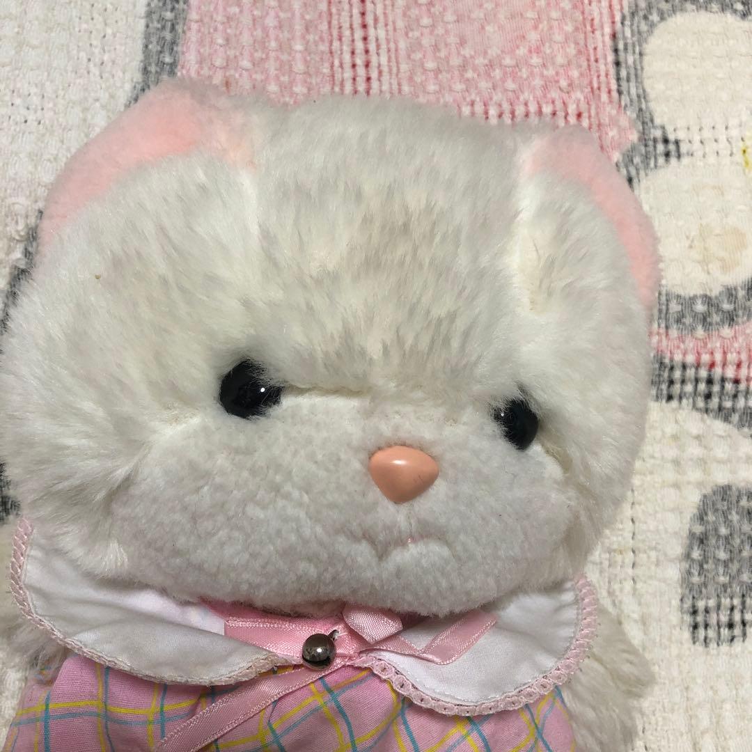 当時の物 昭和レトロ ヴィンテージ 吉徳 クリーミー 猫 ぬいぐるみ