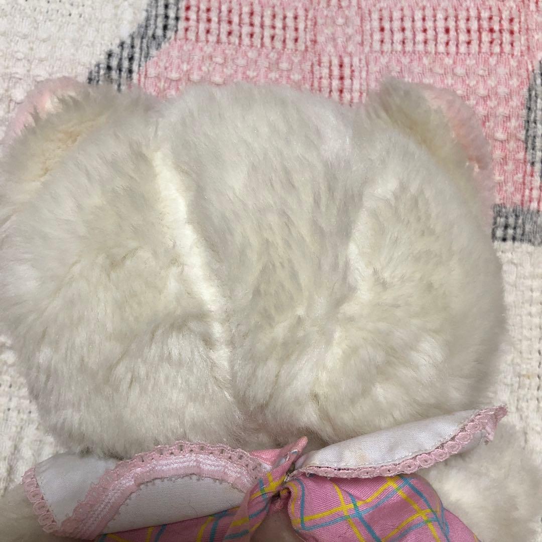 当時の物 昭和レトロ ヴィンテージ 吉徳 クリーミー 猫 ぬいぐるみ