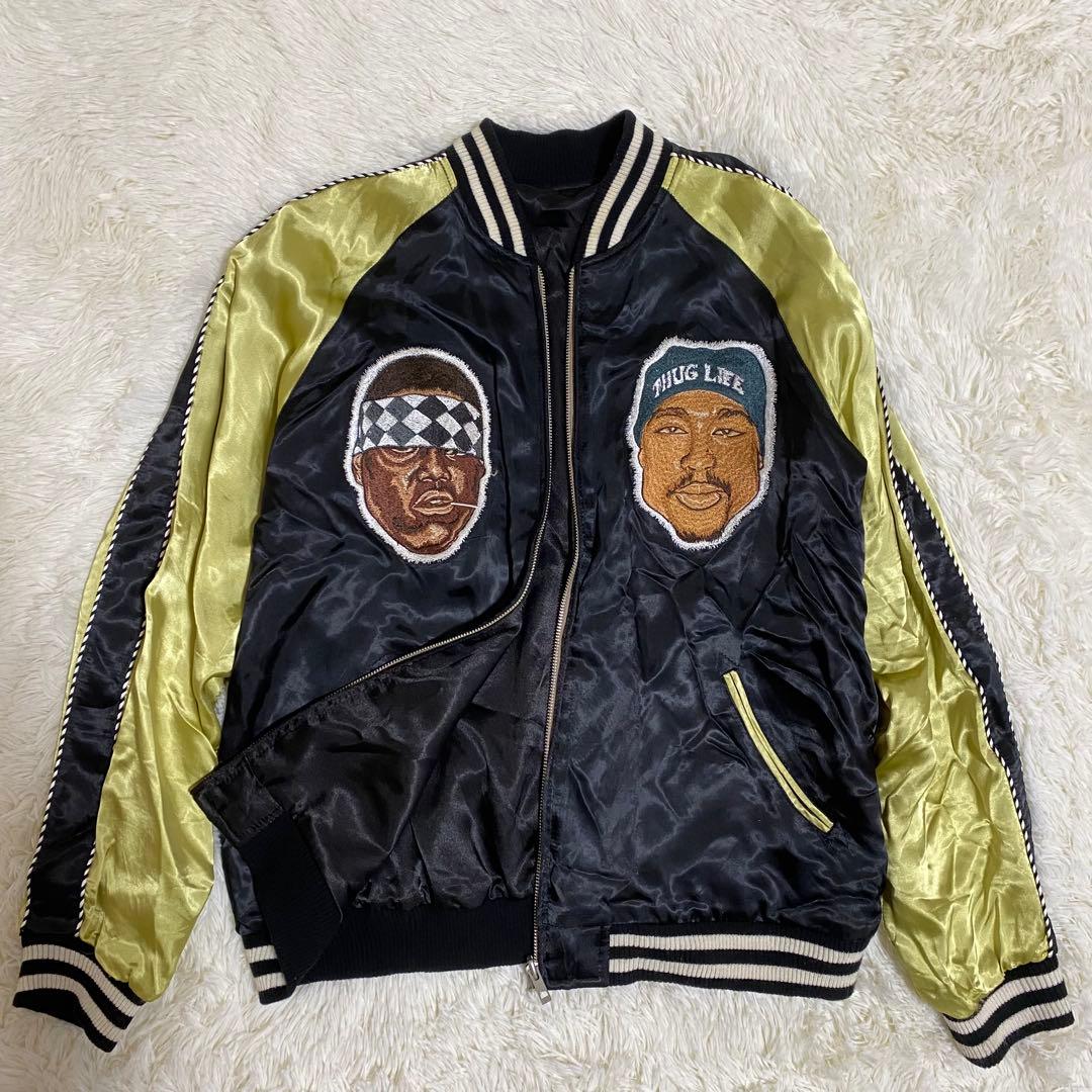 【希少】\お買い得/ B.I.G.&2Pac リバーシブル ジャケット