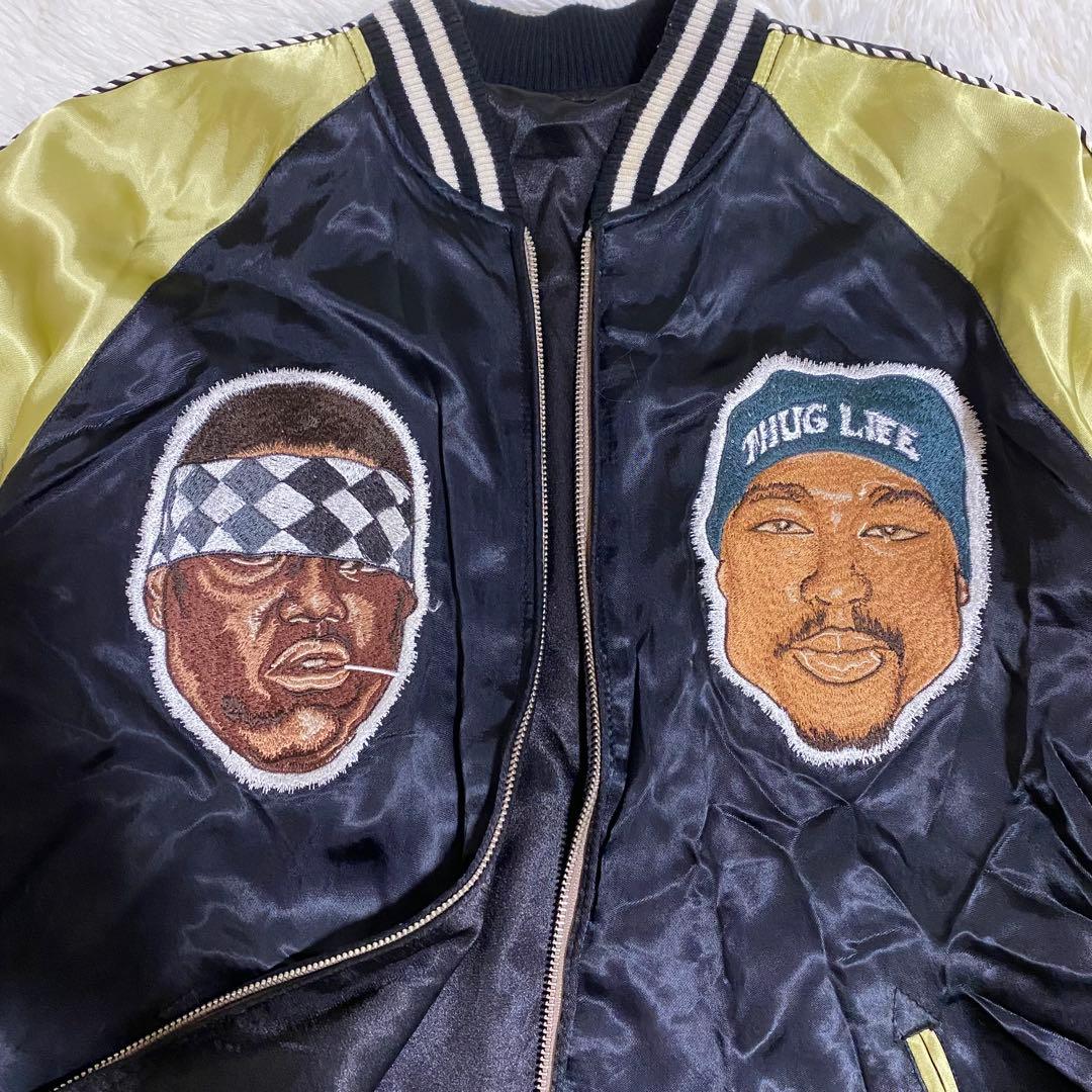 【希少】\お買い得/ B.I.G.&2Pac リバーシブル ジャケット