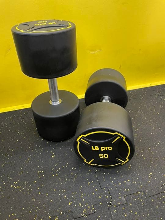 TPUダンベル　12.5kg 15kg  17.5kg 20kg 各2個