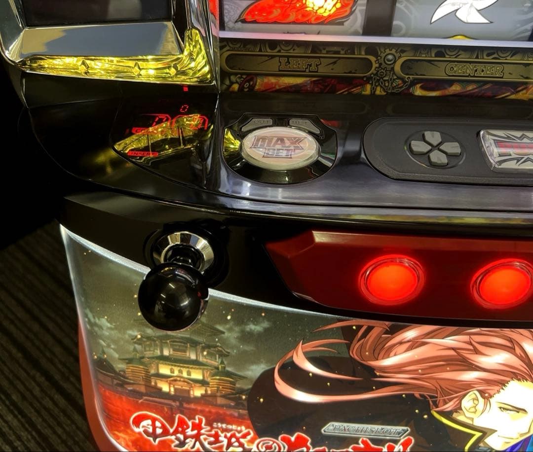 パチスロ「甲鉄城のカバネリ」美馬パネル　不要機付　パチスロ実機　送料無料