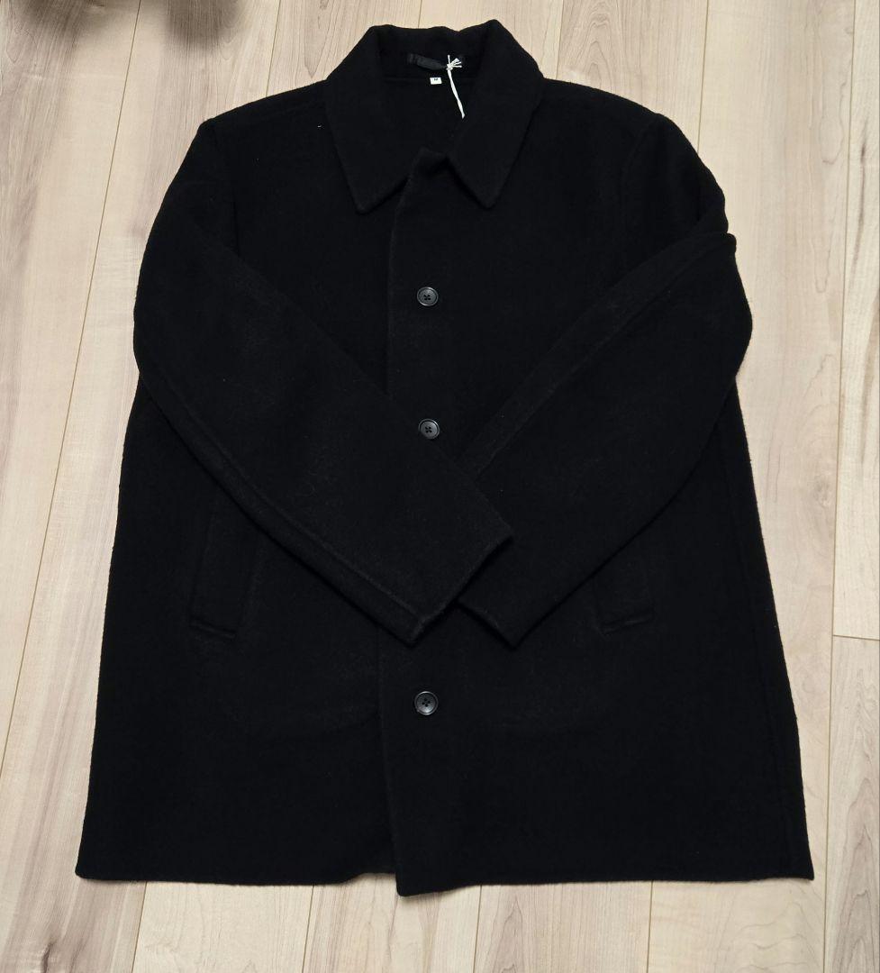 MUJILabo カシミヤ混ショートステンカラーコート - メルカリ