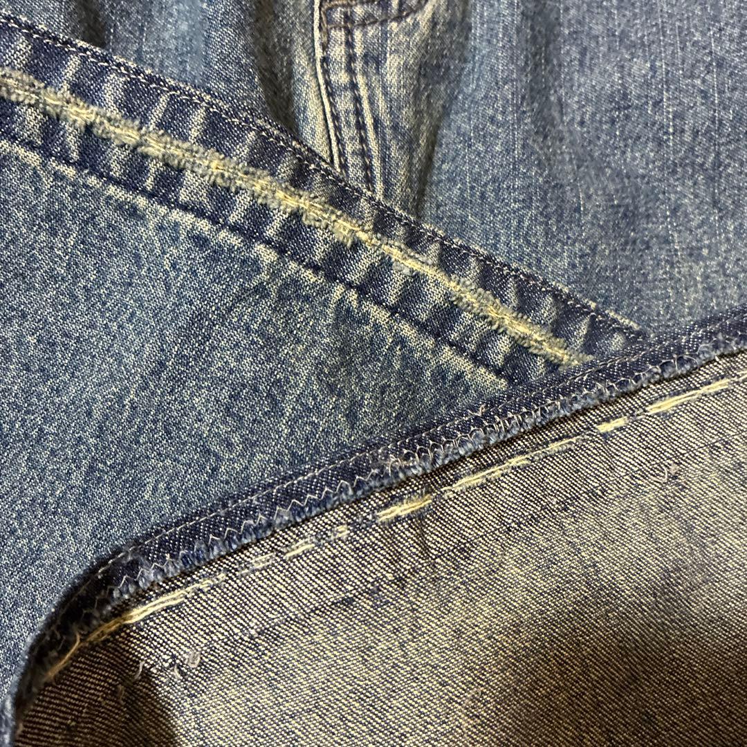 週末限定価格 アダムエロペ デニムジャンプスーツ 36 - メルカリ