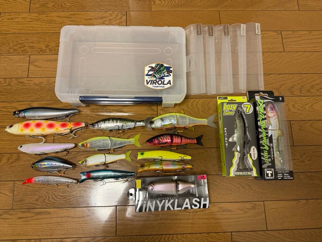 ビックベイトセット タイニークラッシュ　レイジースイマー　ダウズスイマー　新品 Lazy Swimmer 7inch | IMAKATSU