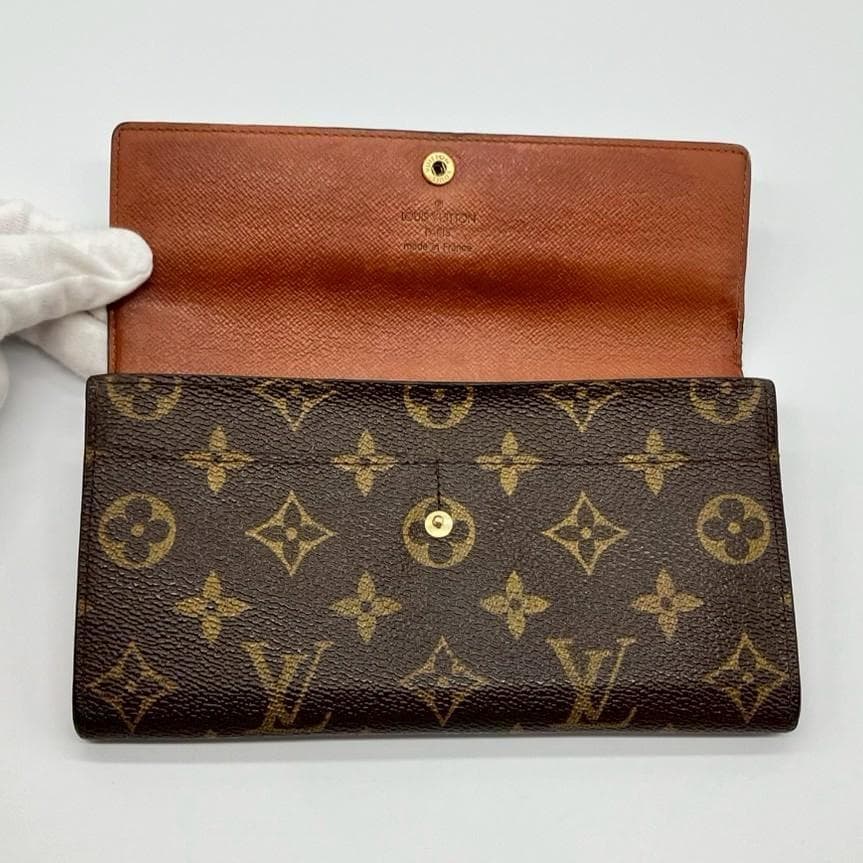 ルイヴィトン モノグラム ポシェット ポルト モネ クレディ(旧サラ) 長