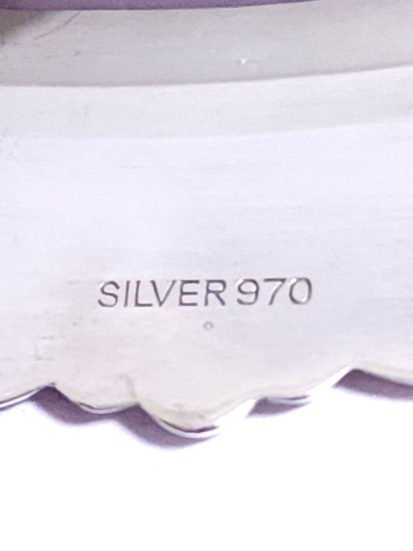 SILVA970 小物入 2008 贈り名入 アクセサリートレイ 96.97g