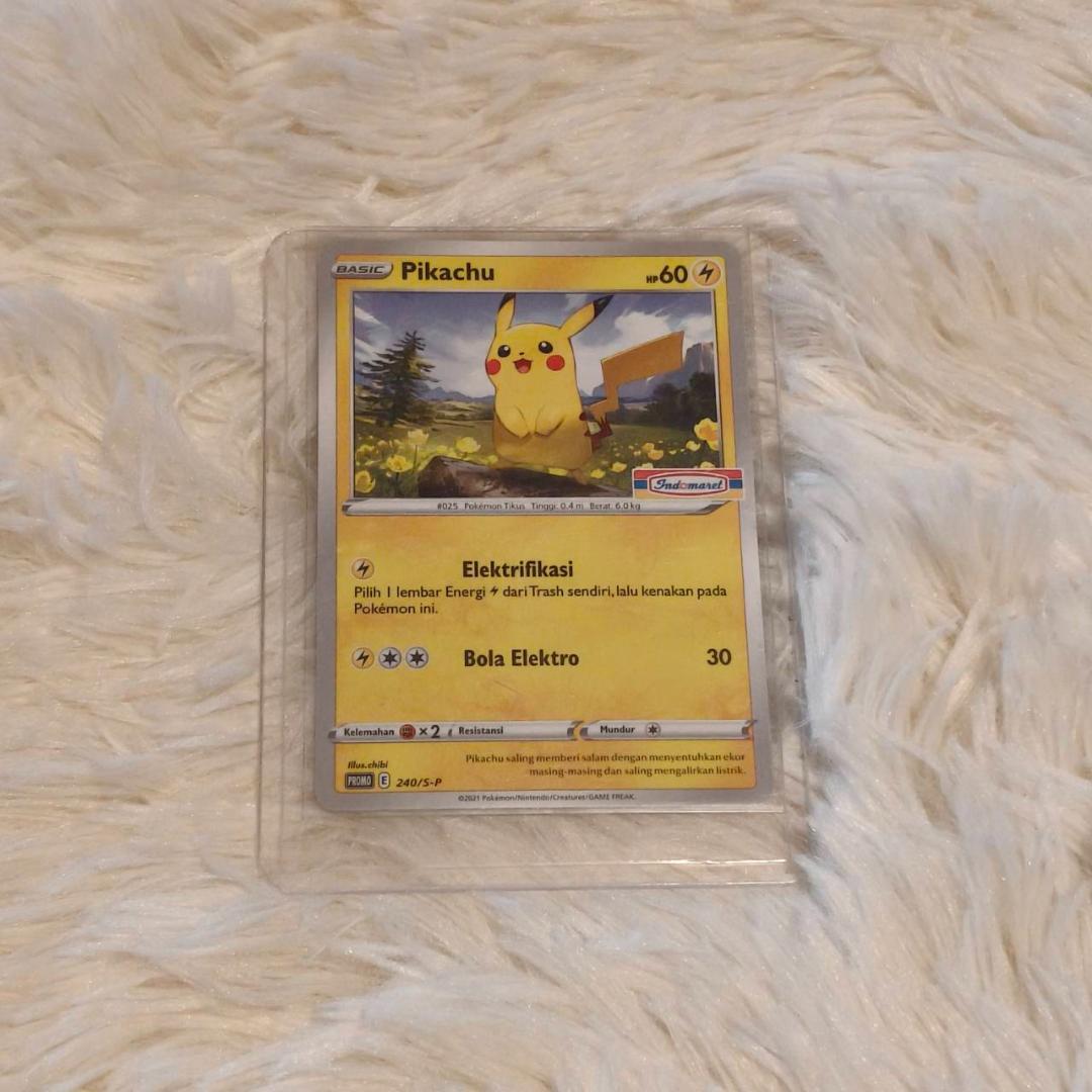 海外版 インドネシアIndomaret限定ノーマルピカチュー Pikachu - メルカリ