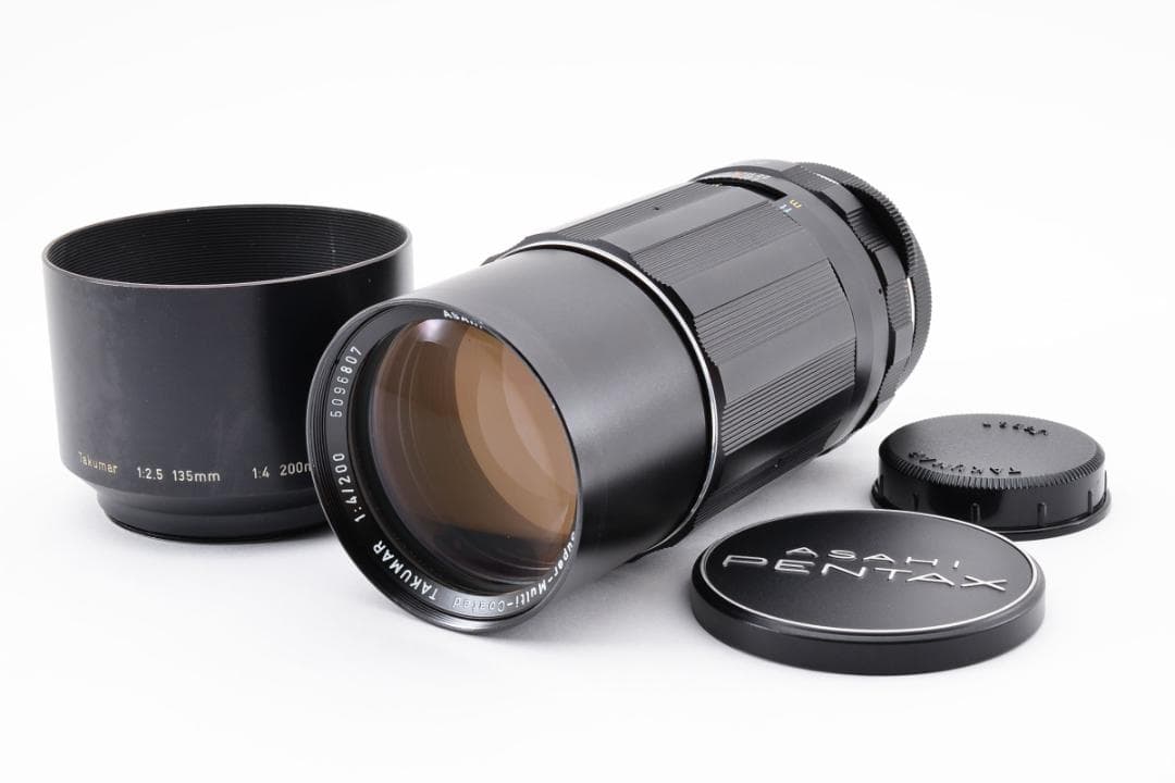 極美品 Pentax SMC Takumar 200mm f/4 M42 楽天市場】【中古】PENTAX SUPER-TAKUMAR 200mm F4 M42 : GoodLifeStore