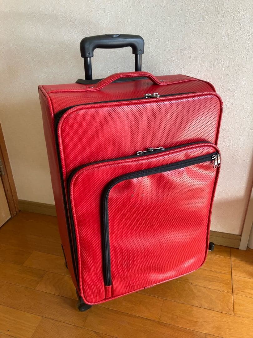 ヒデオワカマツ スーツケース キャリーケース 赤 SPEC スペック 戸田