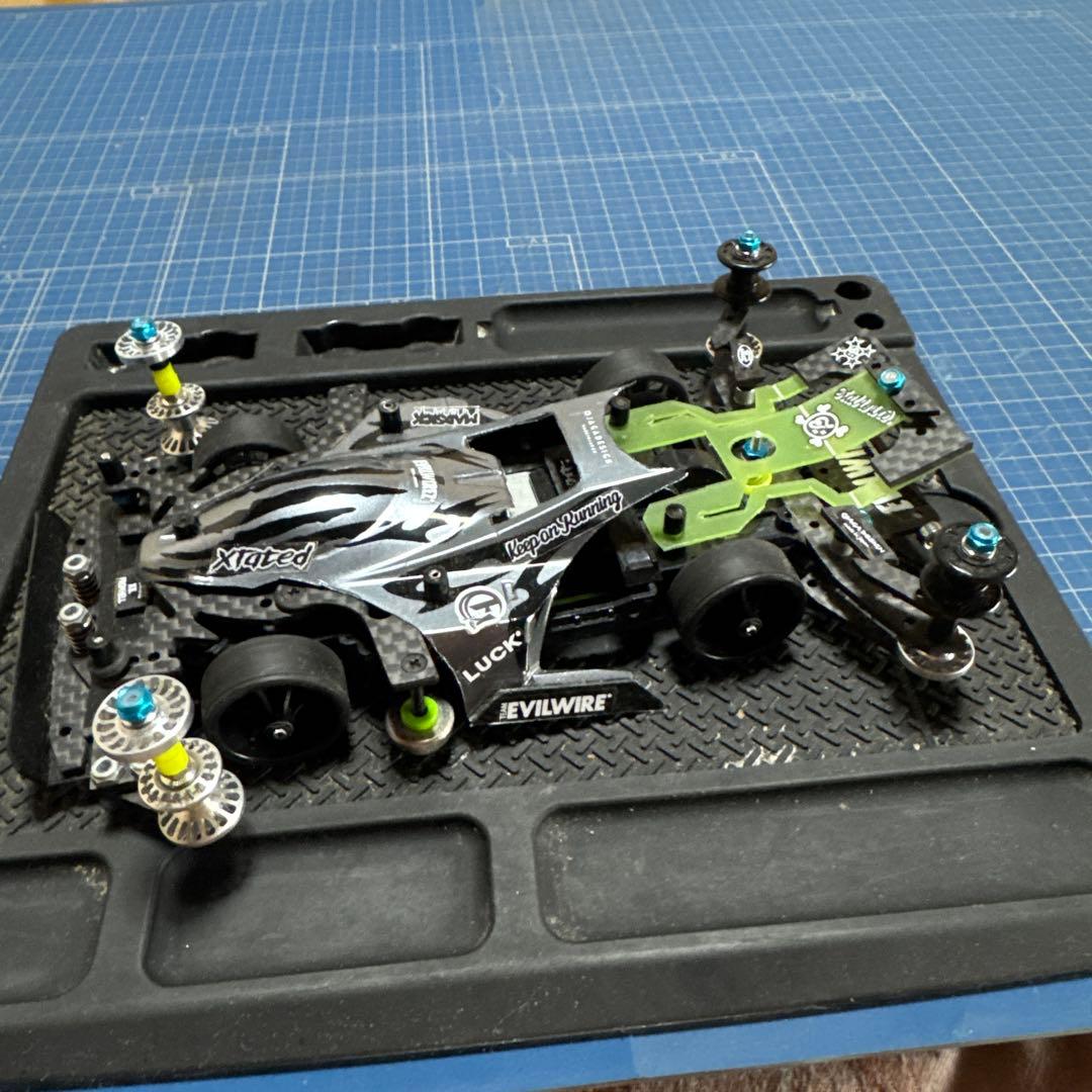 ミニ四駆完成品　MSフレキ　サンダーショットJr.