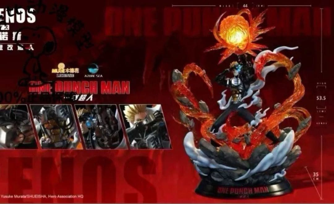 『ワンパンマン』ジェノス 1／6スケール版権付き　ガレージキット スタチュー