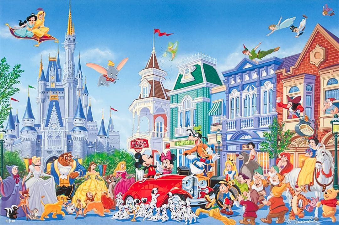 北*之様 【ディズニーアート】マニュエル・エルナンデス☆証明書つき