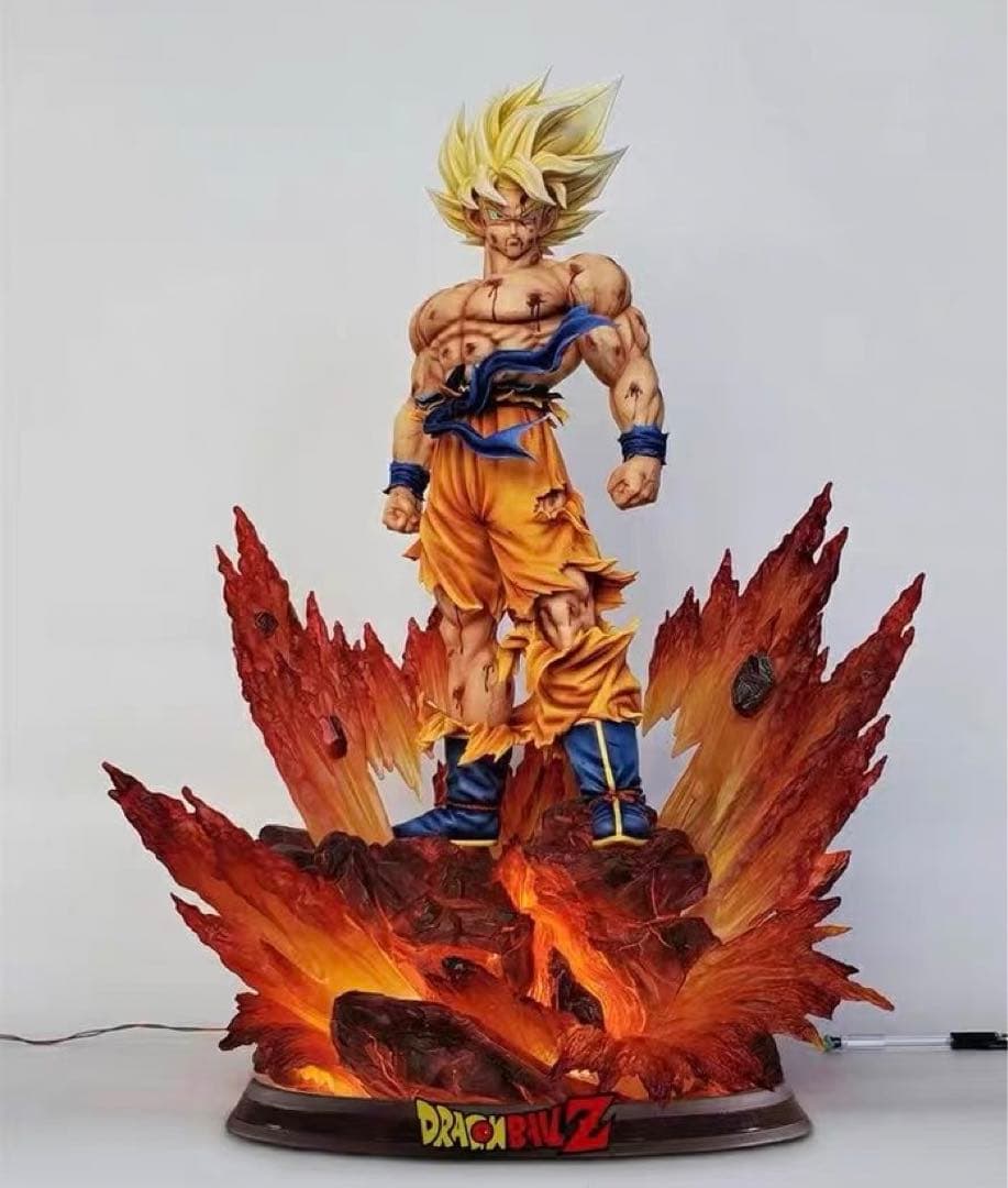 ドラゴンボール 1／4スケール 孫悟空 岩石版 フィギュア ガレージ