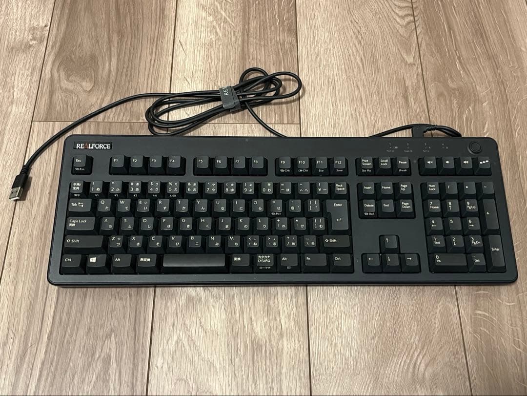 REALFORCE キーボード フル 変荷重 日本語配列 ブラック R3HA12