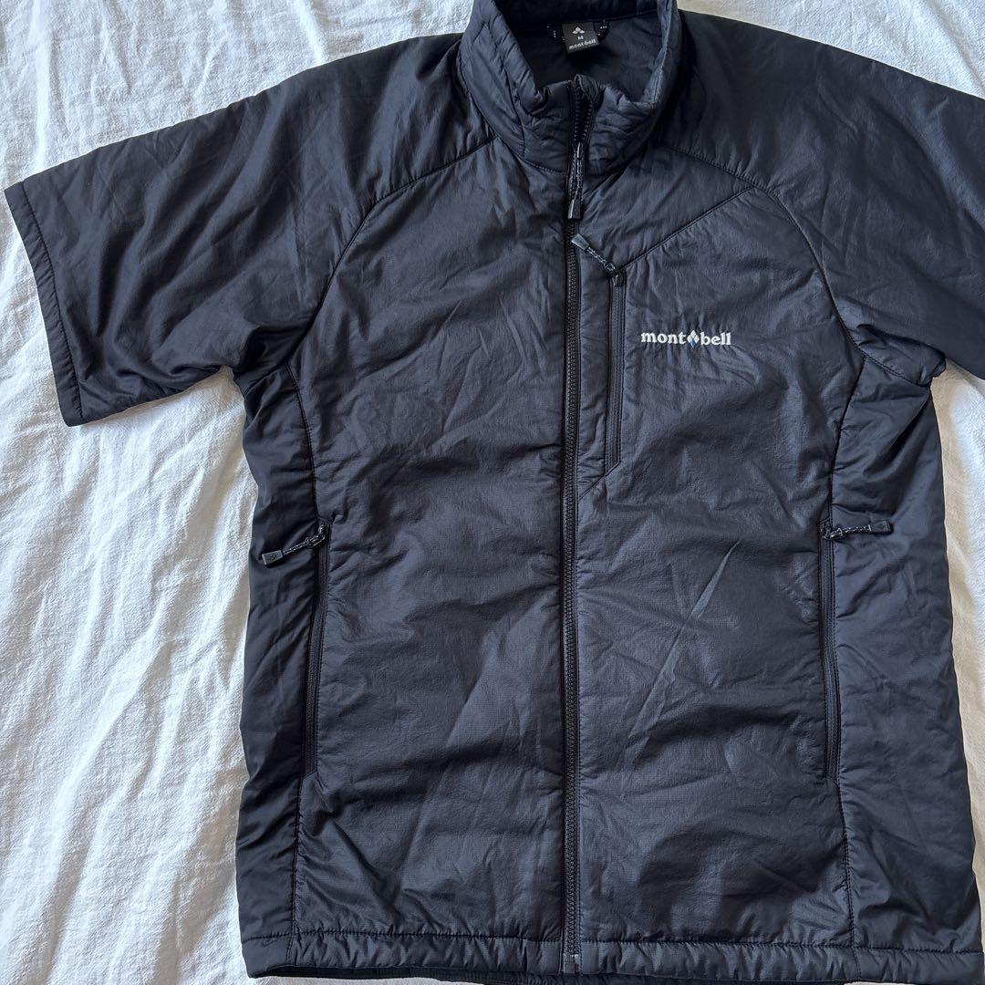 美品モンベル U.L.サーマラップ T 黒 Mサイズ エクセロフト現行品番