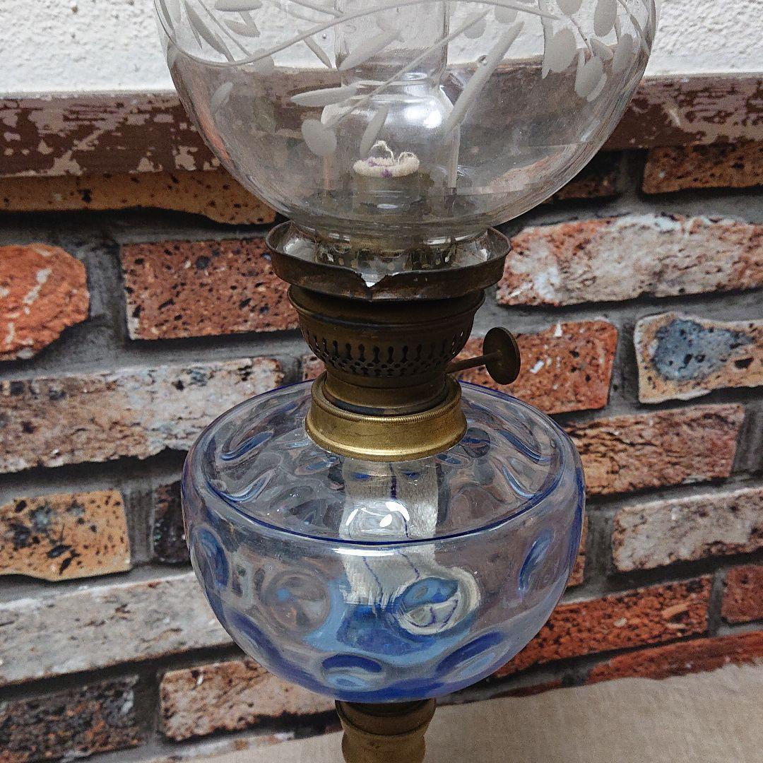 アンティーク オイルランプ