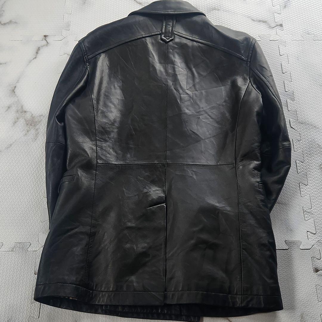 入手困難✨バーバリーブラックレーベル レザージャケット ノバチェック