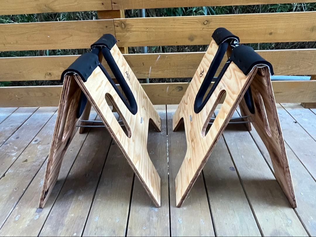 オリジナル】サーフボードスタンド 木製 ロングボード - メルカリ