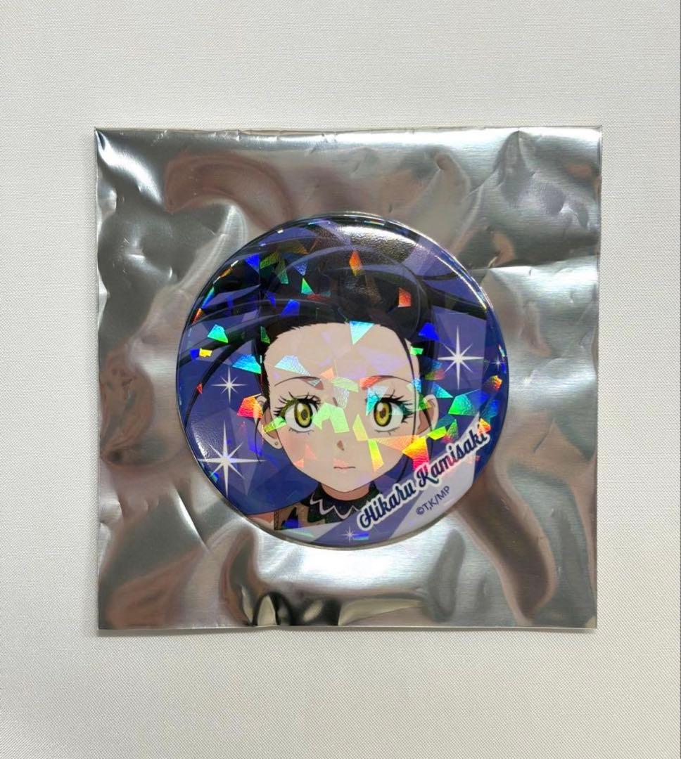 メダリスト 狼嵜光 トレーディングキラキラ缶バッジ - メルカリ