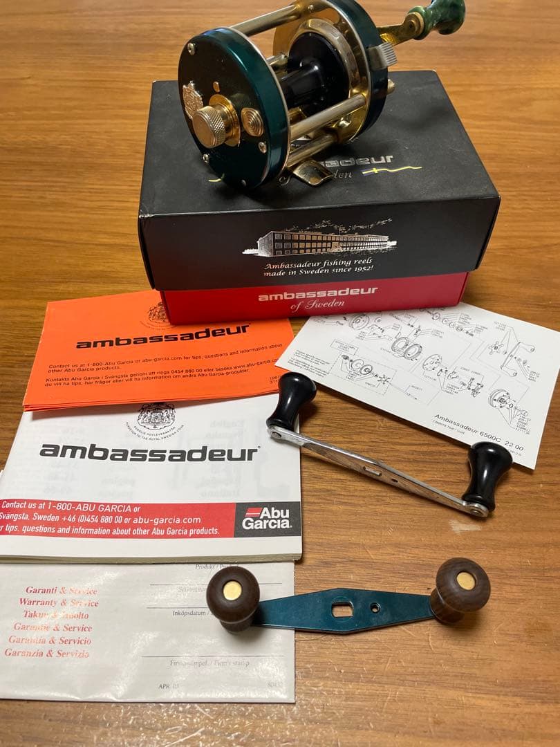 アブ アンバサダー6500CDL ？緑＆金 限定品109/200希少 雷魚 - メルカリ